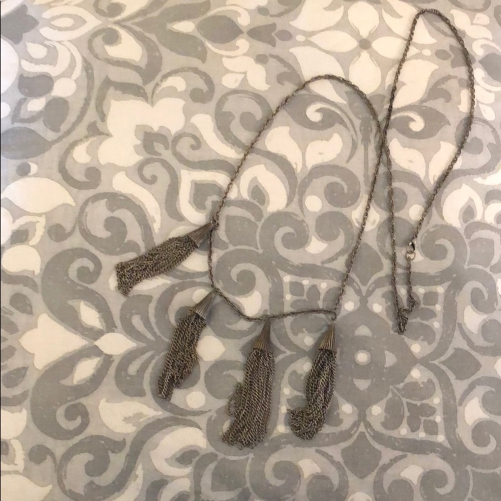 Long Tassel Necklace